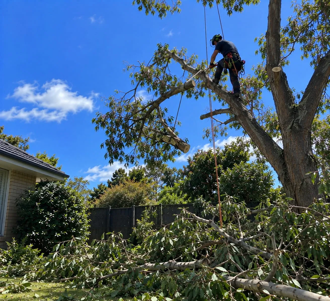 Storm Damage Tree Removal in Hamilton