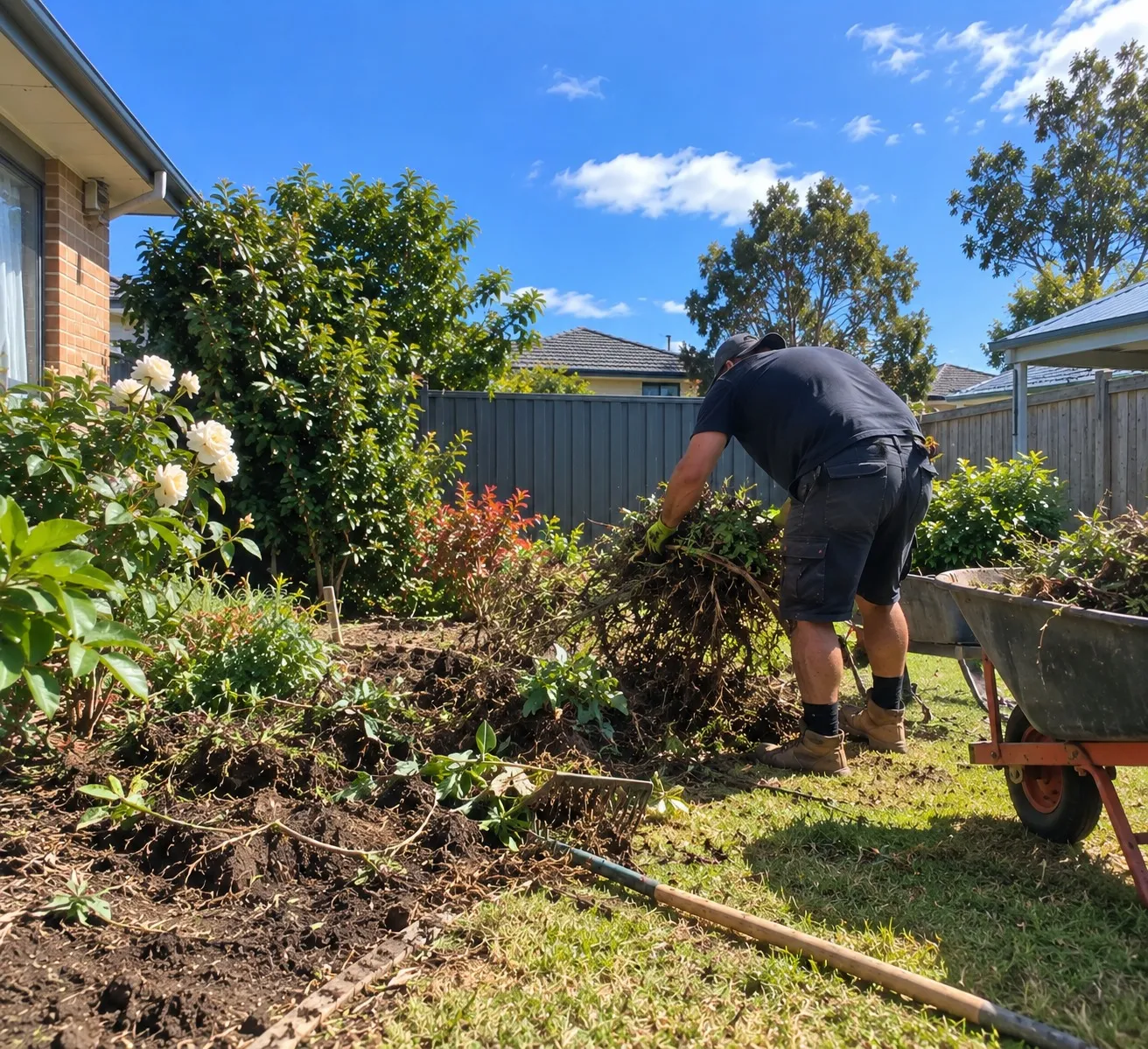 Garden Clearing in Hamilton