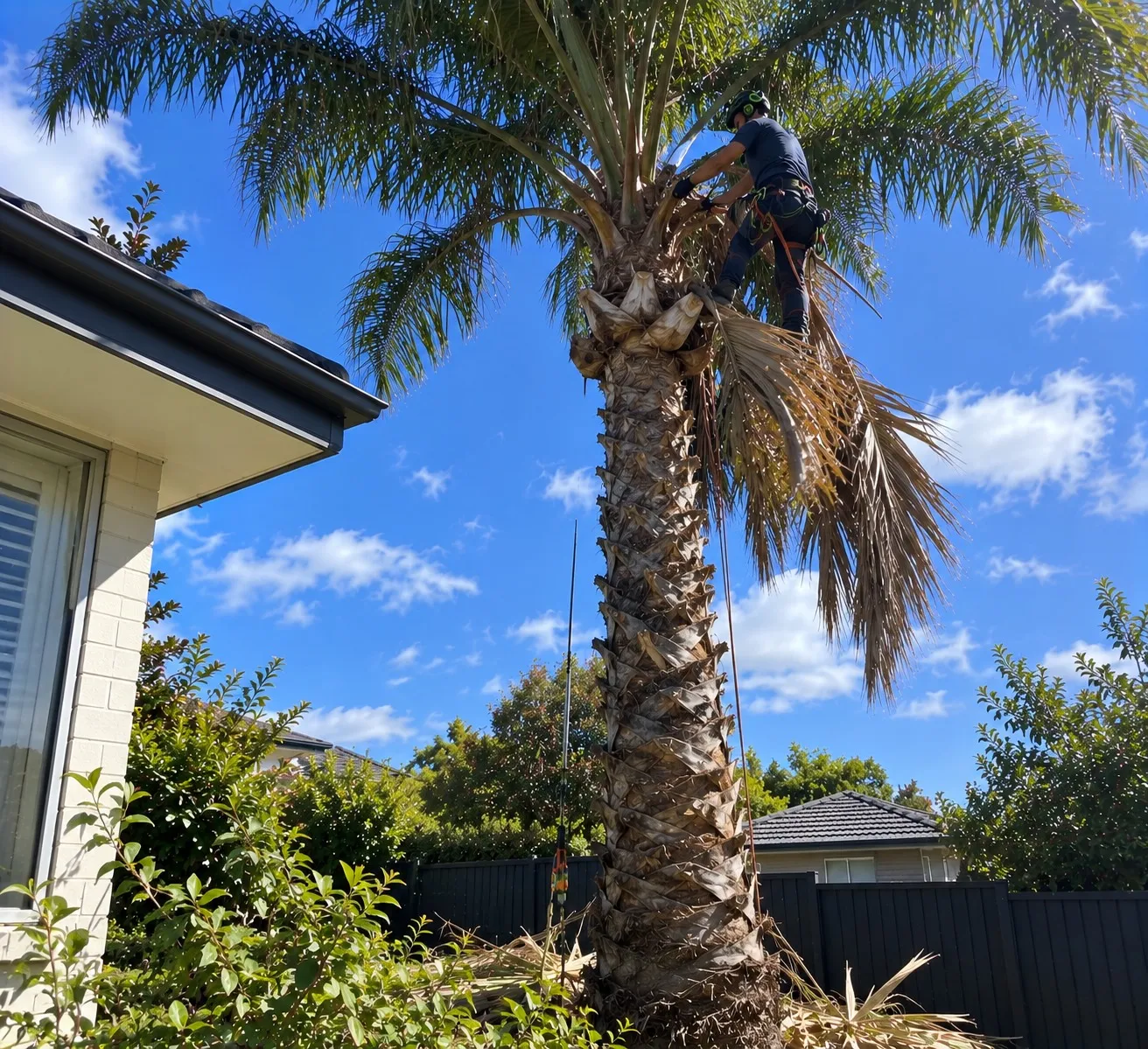 Palm Tree Felling in Hamilton