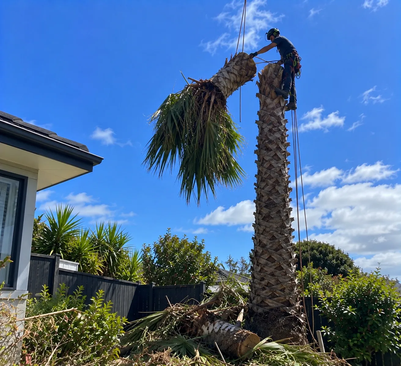 Palm Tree Removal in Hamilton
