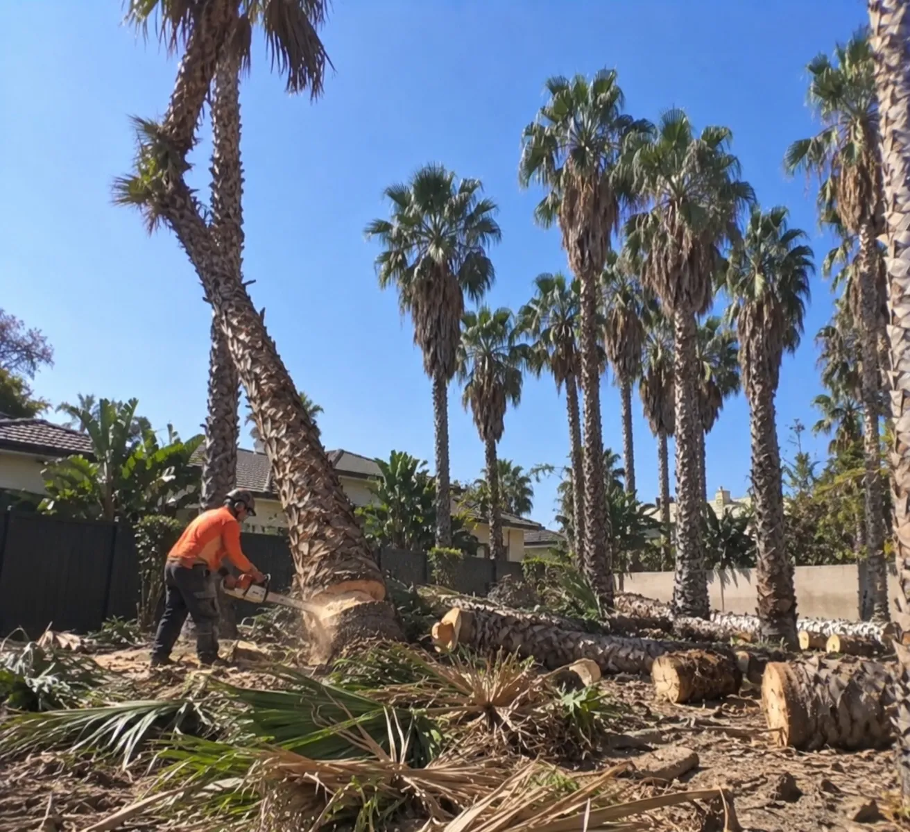 Palm Tree Trimming in Hamilton