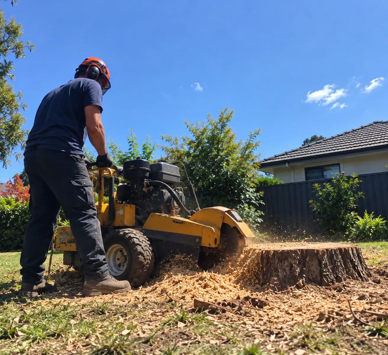 Stump Grinding in Hamilton